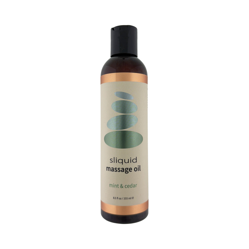 Sliquid Massage Oil - Cedar Mint 8.5oz